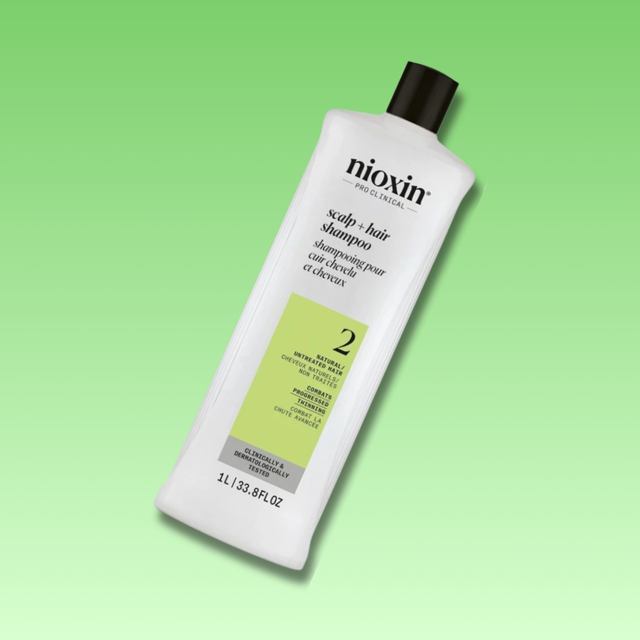 Nioxin System 2 Scalp + Hair Shampoo 1 Litre (1000mL)