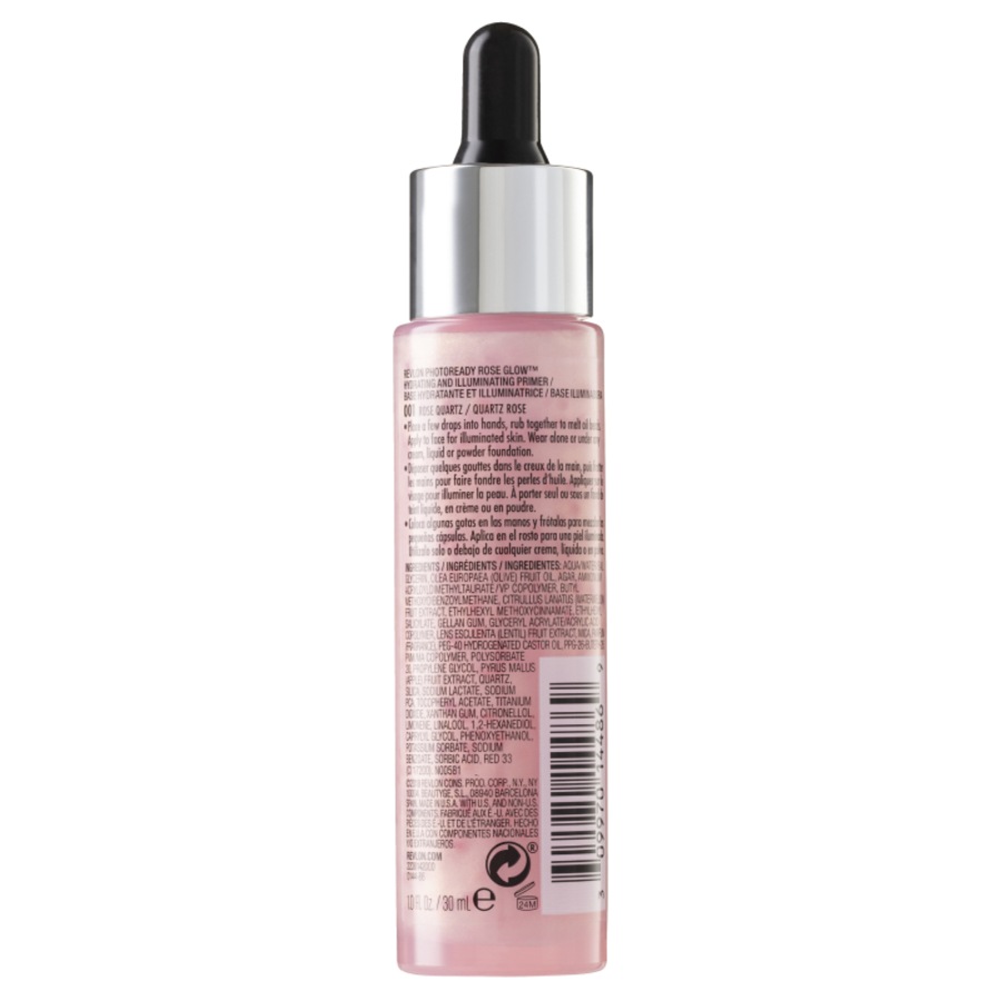 Revlon PhotoReady Rose Glow Hydrating and Illuminating Primer 30mL - Rose Quartz