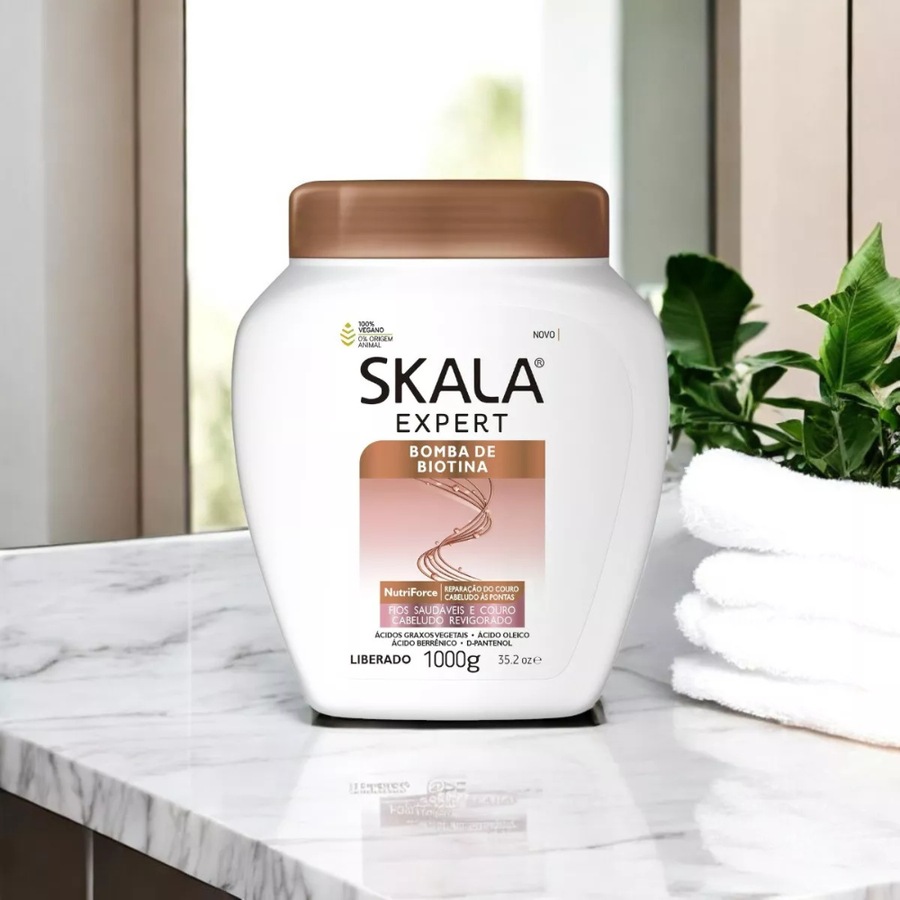Skala Brasil Biotin Bomb Hair Treatment Conditioning Cream 1000g