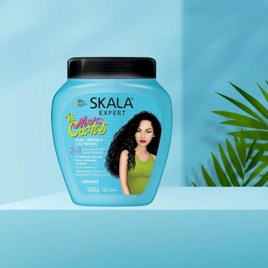 Skala Brasil Mais Cachos Perfect Curls 2-in-1 Hair Treatment Conditioning Cream 1000g
