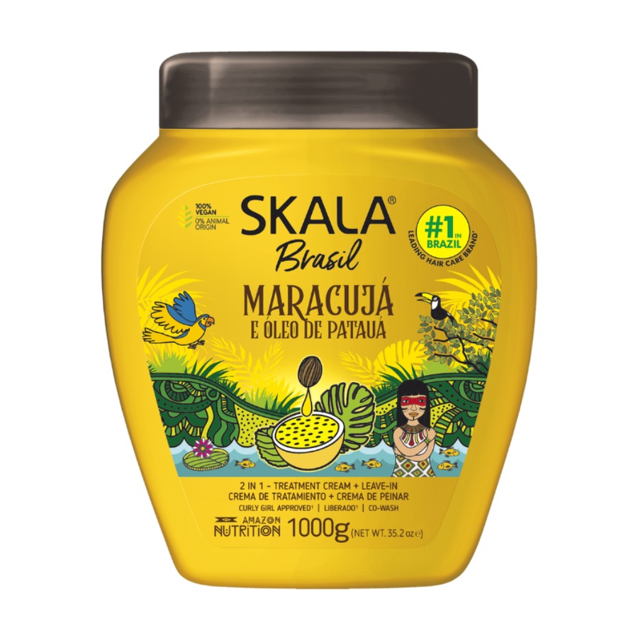 Skala Brasil Maracuja & Pataua Oil 2-in-1 Hair Treatment Conditioning Cream 1000g