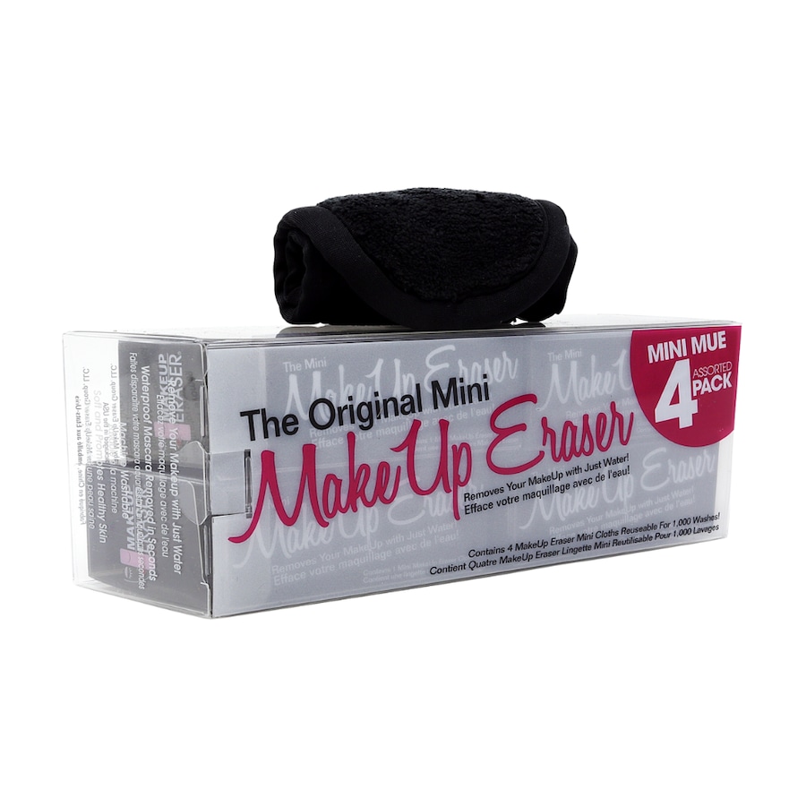 The Original Makeup Eraser Mini 4 Pack - Black