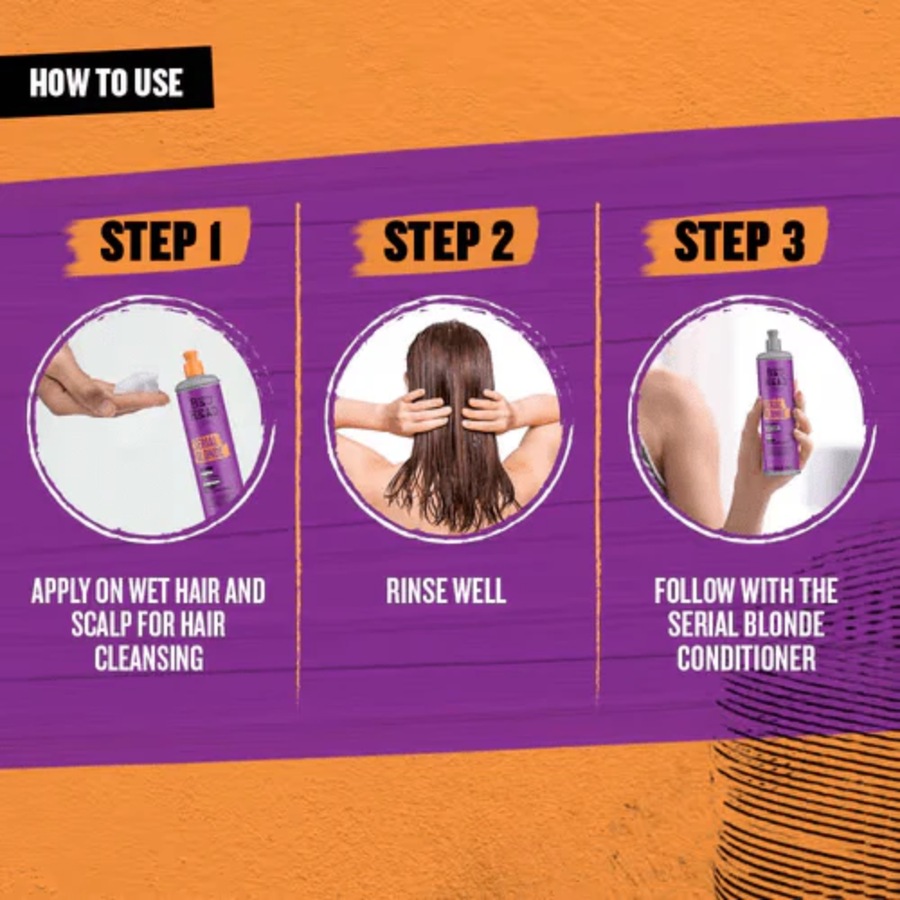 TIGI Bed Head Serial Blonde Restoring Shampoo 970mL