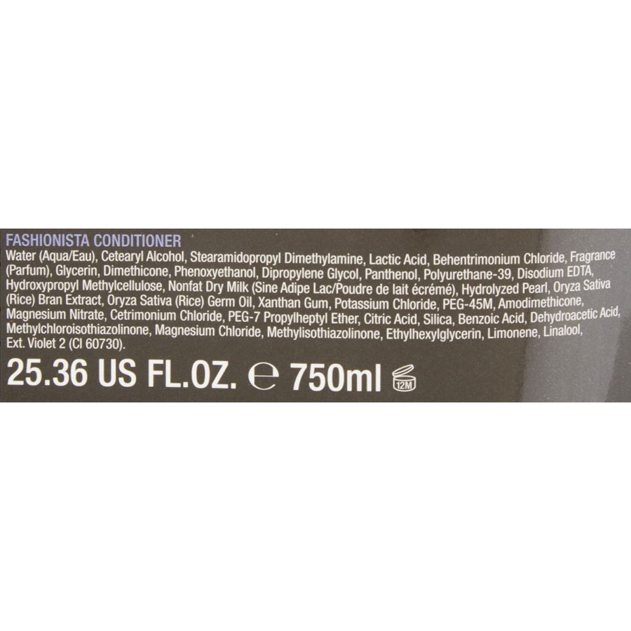 TIGI Catwalk Fashionista Violet Shampoo & Conditioner 750mL Duo