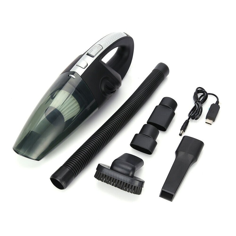 Buy 120W Rechargeable HandHeld Portable Car Vacuum Cleaner Hoover Home