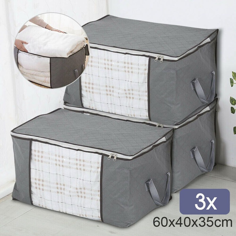Buy 3/4 PCS Large Capacity Clothes Storage, Bag Clothes Storage Bag