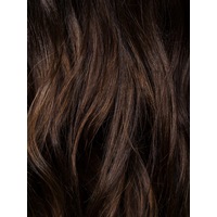 #4 Chocolate Brown 18" European Remy Clip In Human Hair Extension