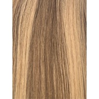 #427 Brown Caramel Blonde Mix 18 European Remy Clip In Human Hair Extension