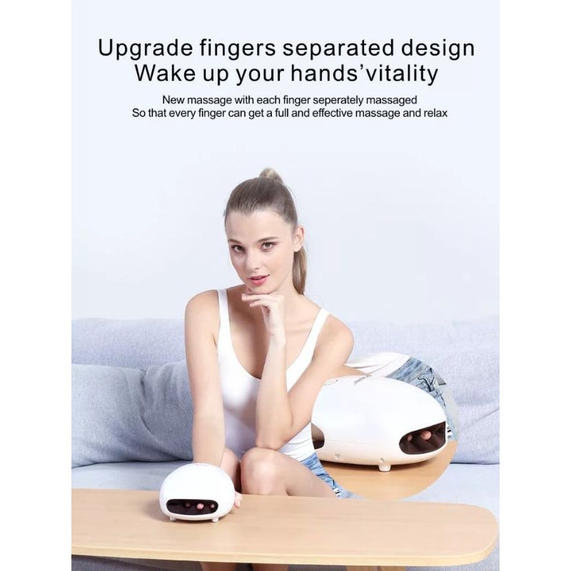 CINCOM Upgraded Hand Massager, Rechargeable Hand Massager with