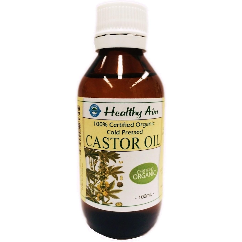 Buy Certified Organic 100ml Castor Oil 100 Pure Cold Pressed Unrefined Mydeal 0467