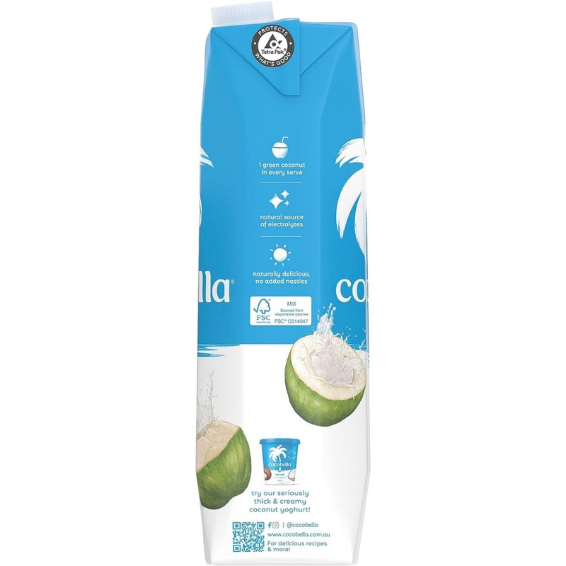 Buy Cocobella Coconut Water Straight Up, 6 x 1L MyDeal