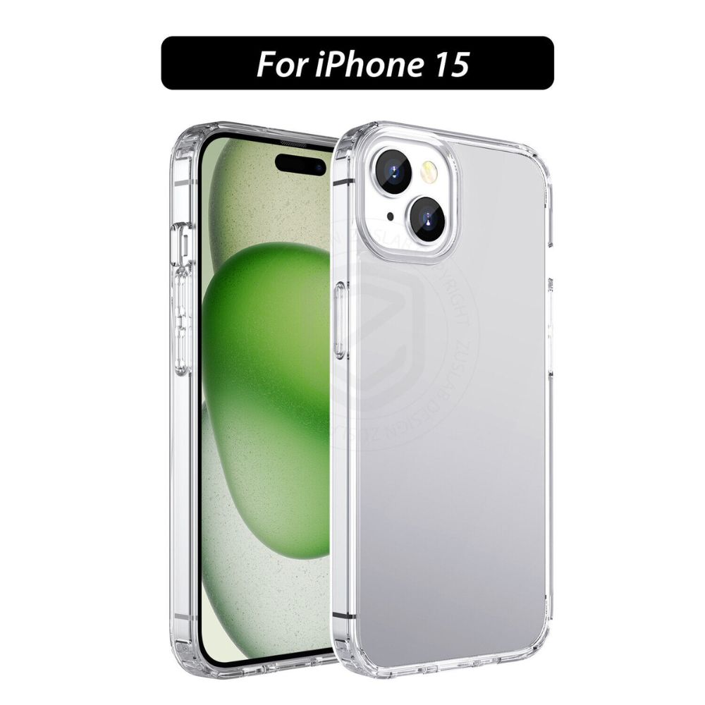 Buy iPhone 15 Series Case Crystal Clear Anti Yellow Shockproof For