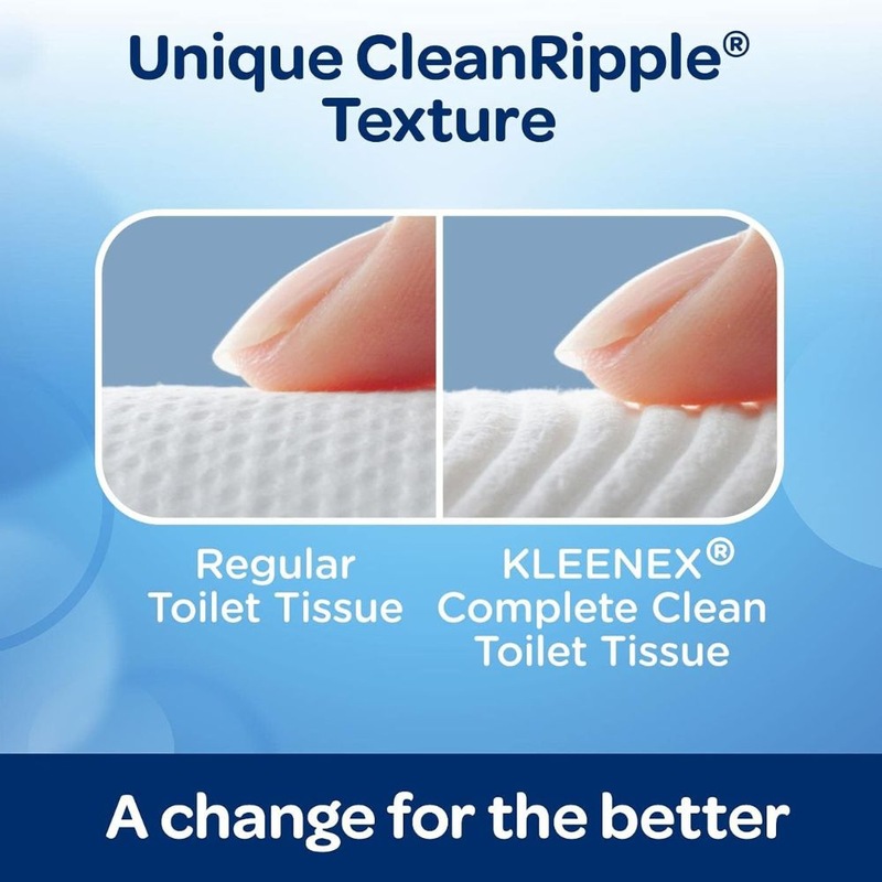 Buy Kleenex Complete Clean Toilet Paper 60 Count (1x60 Rolls) Packaging May Vary MyDeal