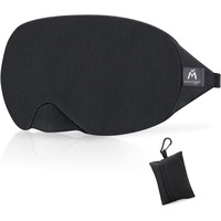 Mavogel Cotton Sleep Mask - Light Blocking Sleep Eye Mask, Includes Travel Pouch, Soft, Comfortable, Blindfold, 100% Handmade, Sleep Mask for Travel/Sleeping/Shift Work/Meditation