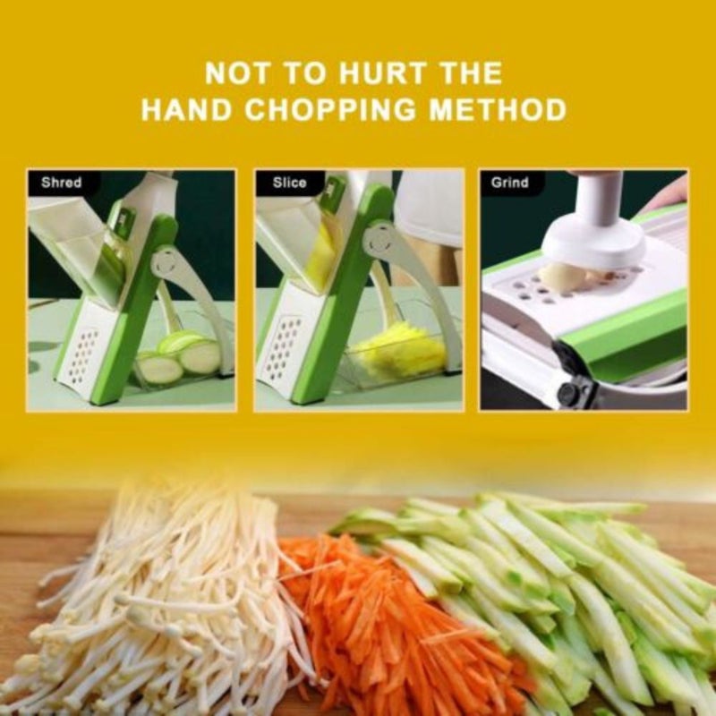 Buy ONCE FOR ALL Mandoline Vegetable Slicer Adjustable Thickness Potato ...