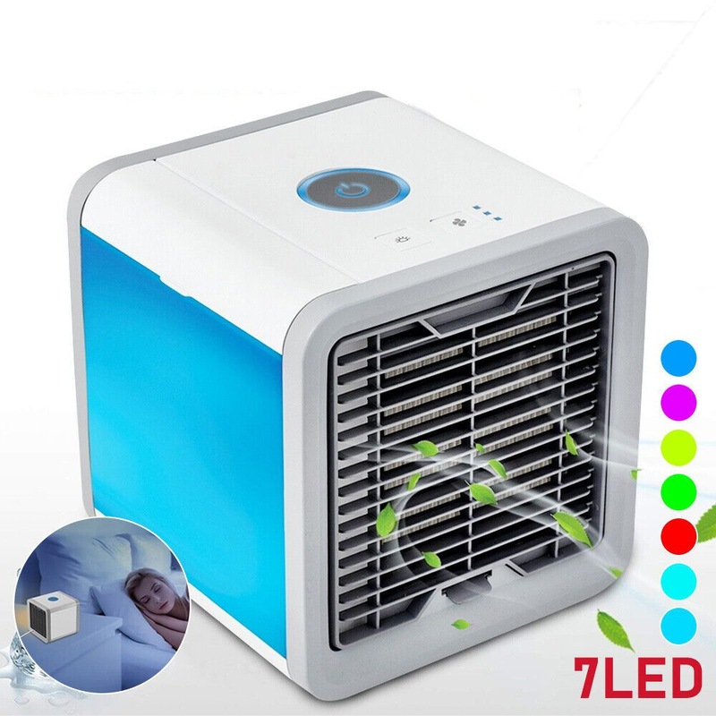 Buy Portable Mini Air Cooler Fan Air Conditioner Cooling Fan Humidifier
