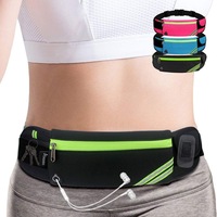Running Pouch Belt Waist Pack Bag,Workout Gym Fanny Pack,Bounce Free Jogging Pocket Belt -Travelling Money Cell Phone Holder for Running Accessories for iPhoneXS Max,XR,iPhone 8 7 Plus Note 9