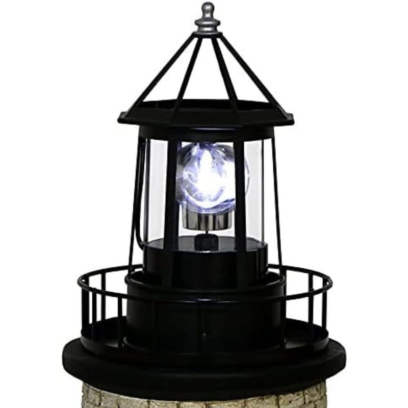 Buy Solar Lighthouse Rotating Light - 360 Degree Rotating Lamp ...