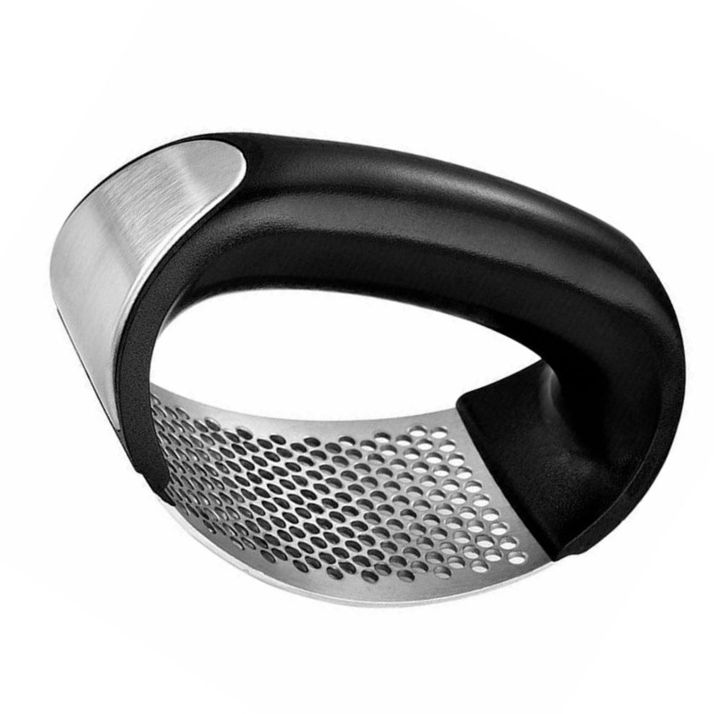 Buy Stainless Steel Garlic Press Rocker Handheld Garlic Crusher