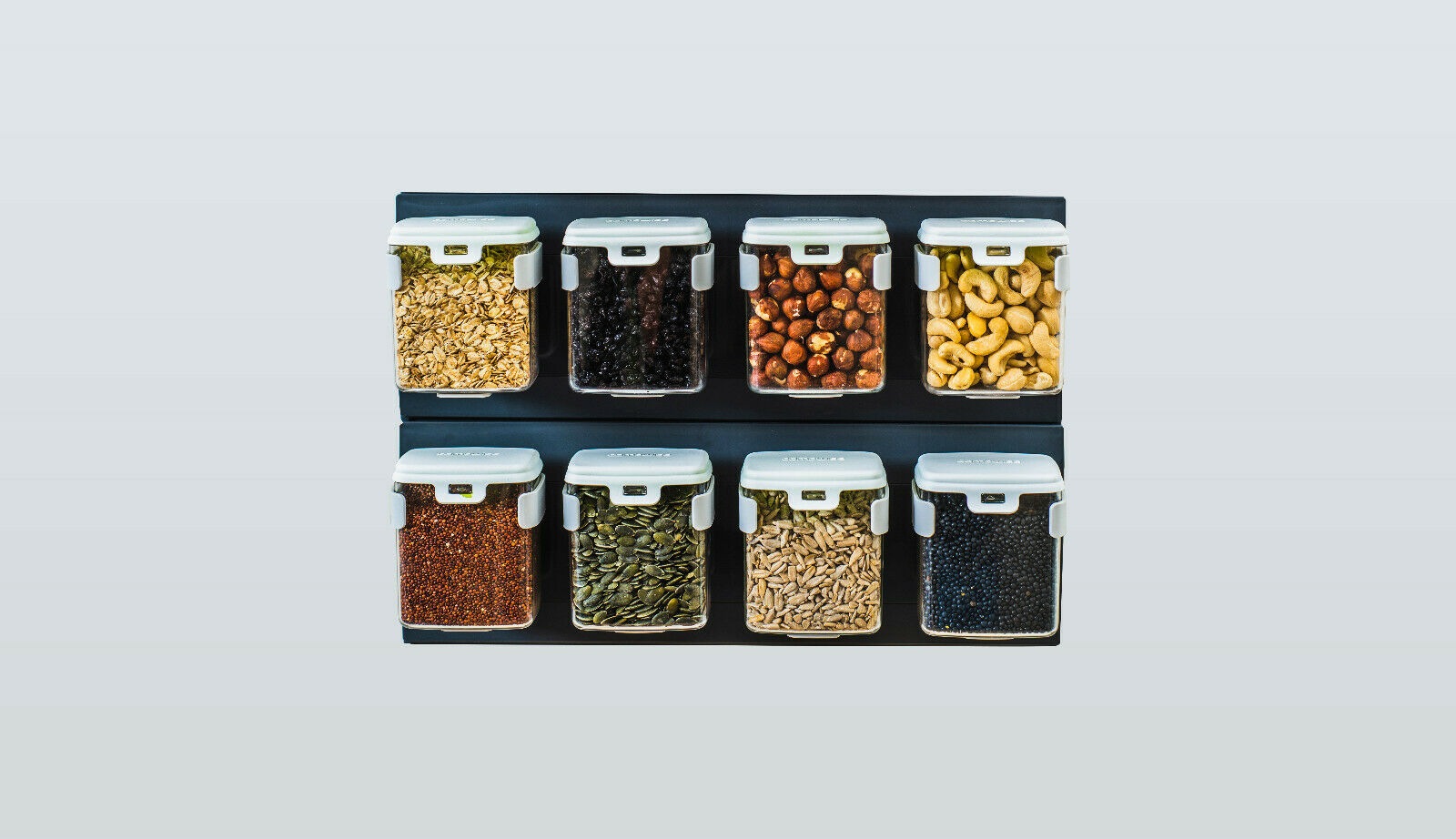 Buy Mobin Spice Container 4x1 2 Pack - MyDeal Australia