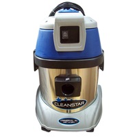 Cleanstar 15 Litre Stainless Steel Commercial Wet and Dry Vacuum Cleaner
