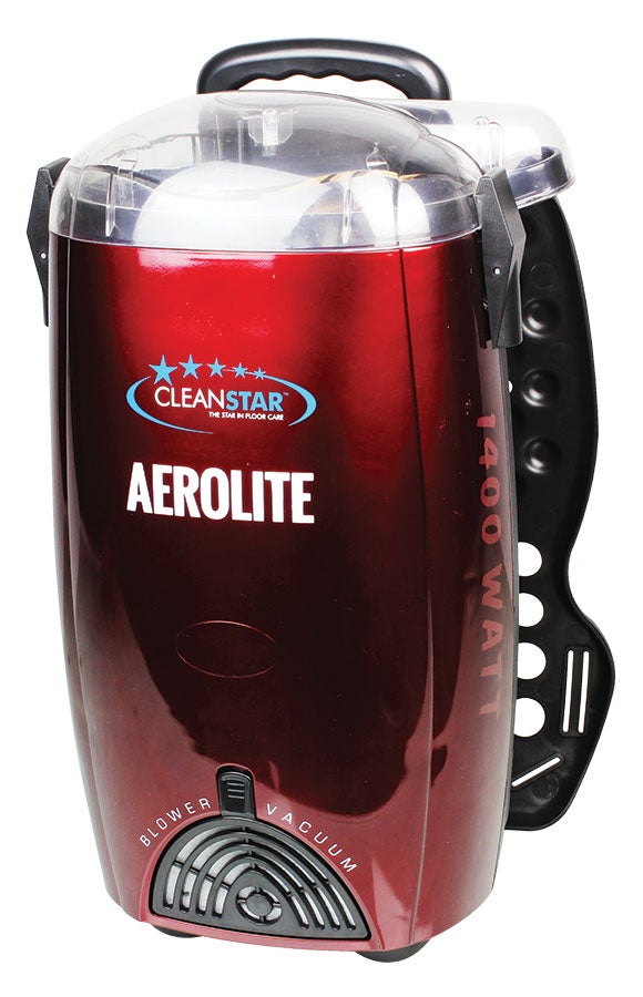 Cleanstar Aerolite 1400 Watt Backpack Vacuum Cleaner and Blower - Burgundy