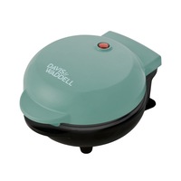 Davis & Waddell Electric Mini Waffle Maker Green 12.9x16.4x8.8cm