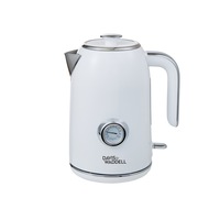 Davis & Waddell Manor Electric Kettle Stainless Steel Fast Boiling 1.7L White