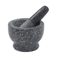 Davis & Waddell Traditional Mini Granite Mortar and Pestle Grind Herbs Spices