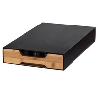 Leaf & Bean Coffee Pod Holder Drawer 40 Nespresso Capsule Storage Machine Stand