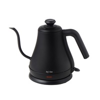 Leaf & Bean Gooseneck Electric Kettle 800ml Hot Water Coffee and Tea Kettle