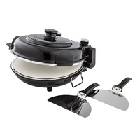 MasterPro The Ultimate Pizza Oven Black & Stainless Steel 36x34.5x20.5cm
