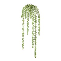 Rogue Artificial Plant String of Pearls Hanging Potted Plant Home Decor 19x66cm
