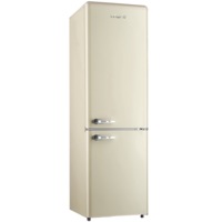 Linarie - Annecy 242L Cream Retro Bottom Mount Fridge LKCO250CREAM