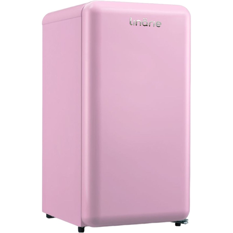 Buy Linarie Tignes 91L Pink Retro Mini Fridge with BuiltIn Freezer
