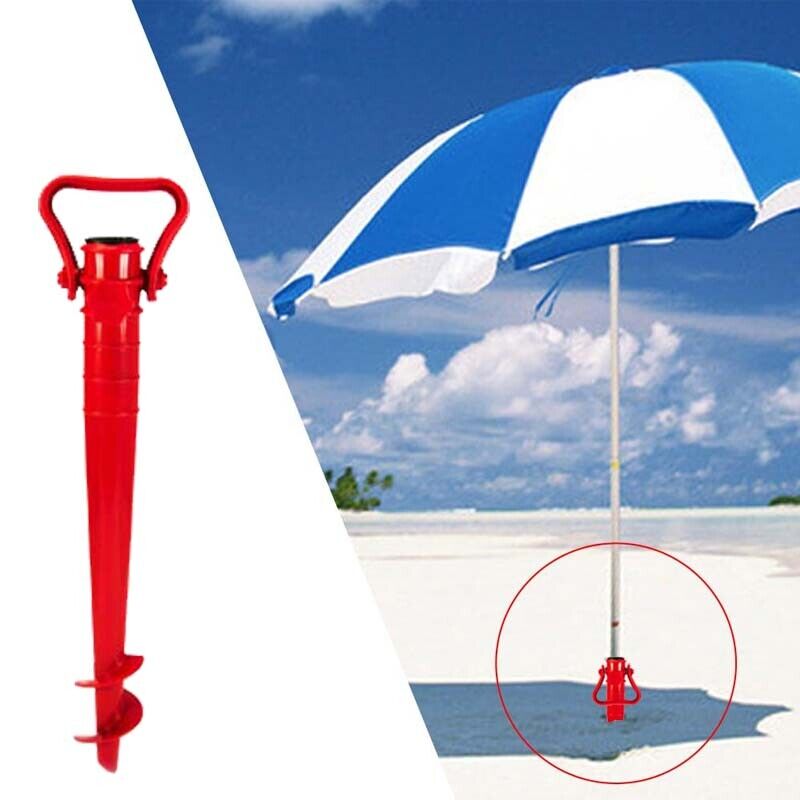 Buy 1/2x Outdoor Sun Beach Umbrella Holder Spike Fishing Pole