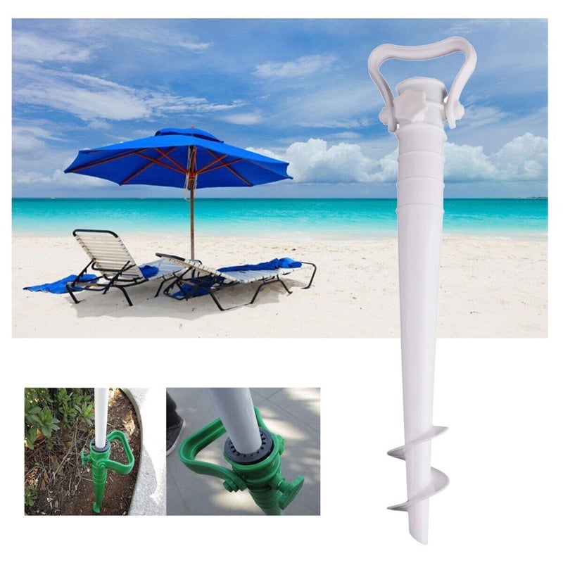 Buy 1/2x Outdoor Sun Beach Umbrella Holder Spike Fishing Pole Patio Parasol  - MyDeal