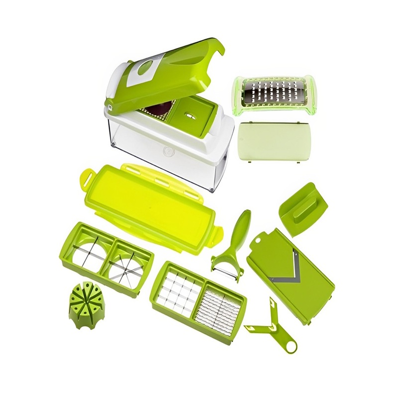 Buy 1 Only 13PC Vegetable Fruit Peeler MultiFunction Chopper Steel