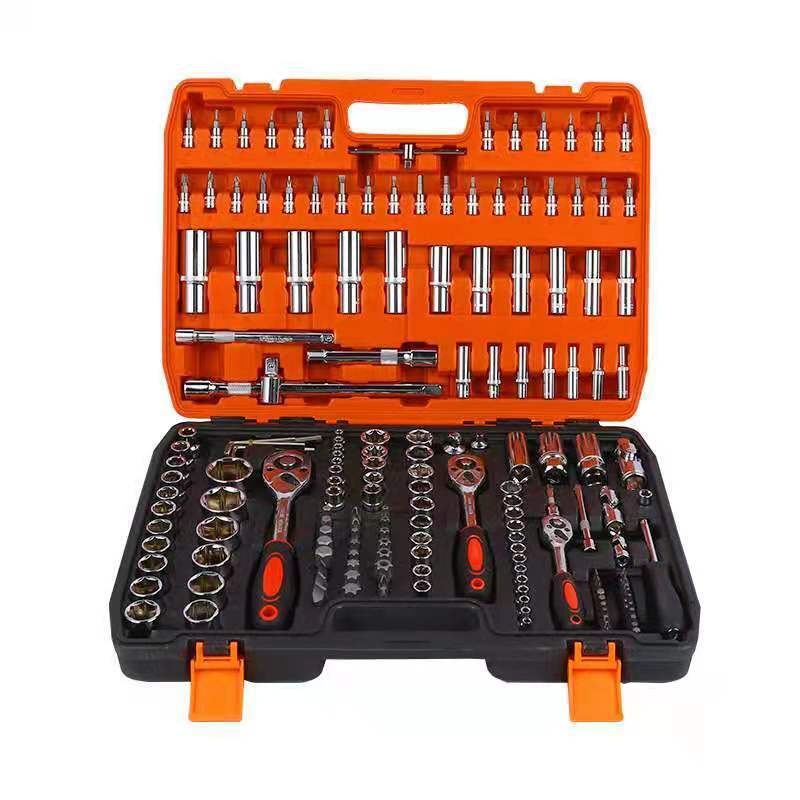 Buy 172Pcs Ratchet Spanner Socket Set 1/2" 1/4" 3/8" DIY Tool Kit