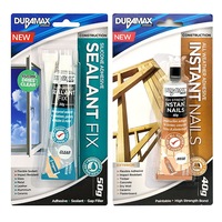 1pc Clear Silicone w/nozzel 50g + 1pc Construction Adhesive Glue