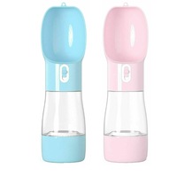 2 in1 Outdoor Portable Feeder Puppy Dog Cat Pet Water Bottle Cup Drinking Travel