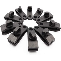25x Tarp Clips Hangers Thumb Screw Camping Tent Awning Canvas Clamps Lock Grip