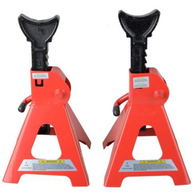 Buy 2x Car Jack Stand 3ton Ratchet Adjustable Truck Lift Hoist Heavy