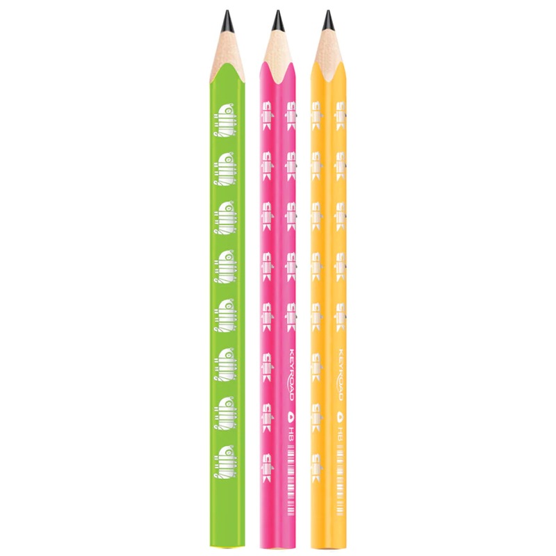 Buy 2x Keyroad Jumbo Pencils 6PK for Early Learning Toddlers MyDeal
