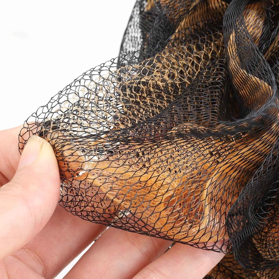 3PC Loofah Brush Shower Ball Bath Sponge Body Scrubber Exfoliating Cleaning Mesh