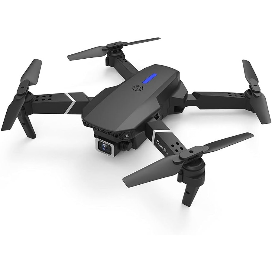 4K GPS Drone with HD Camera Drones WiFi FPV Foldable RC Quadcopter W/2Batteries