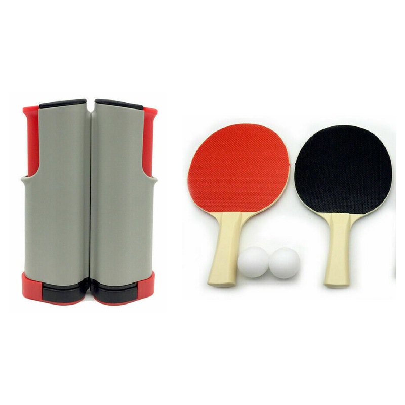 Buy 5PCS Retractable Net Set Instant Table Tennis Kit Ping Pong Set