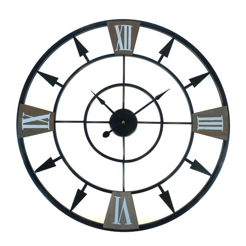 Buy 60cm Large Outdoor Garden Wall Clock Big Roman Numerals Giant Open