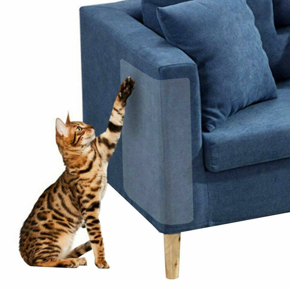 8pcs Couch Protector Cat Sofa Scratch Guard Furniture Walls Pet Value Set