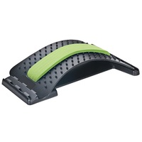 Back Massager Stretcher Fitness Lumbar Waist Spine Pain Relief Support